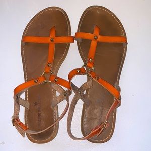 Montego Bay club orange sandals